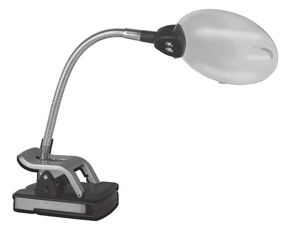 LED-Tischlupe Bedienungsanleitung LED Table magnifying glass Instruction manual Stolní LED lupa