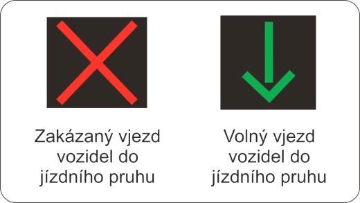 (3) Svítí-li signál Světelná šipka vlevo nebo Světelná šipka vpravo, musí řidič opustit jízdní pruh nebo objet překážku ve vyznačeném směru.