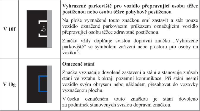 5. Označení zastávek Poznámka: Na