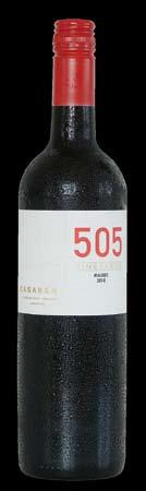 ARGENTINA Malbec 505 Casarena mendoza suché / dry 0,75 l 339 Kč Elegantní víno s ovocitým nádechem a fialovo červenou barvou. Vůně je intenzivní s tóny svěžího červeného ovoce.