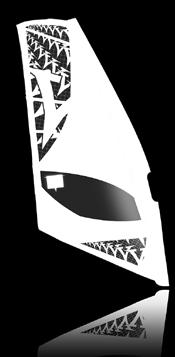 Díky rozšíření dacronového panelu za komínkem plachty a hlubšímu profilu, je Enemy vyvinuta jako power wave plachta, která dává dostatek