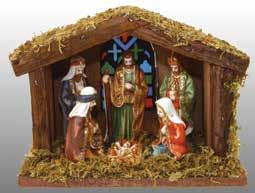 Vánoční betlémy PRO VNITŘNÍ POUŽITÍ BATERIE NEJSOU SOUČÁSTÍ BALENÍ!