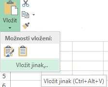 Obr. 64_a 4.6 Kopírování a přesun pomocí myši Kopírování buněk pomocí myši 1. Aktivujte buňku nebo vyberte oblast buněk. 2. Kurzor myši umístěte na hranu aktivní buňky nebo oblasti.