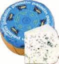 sýr 50 % cca 2 kg sýr s modrou plísní uvnitř