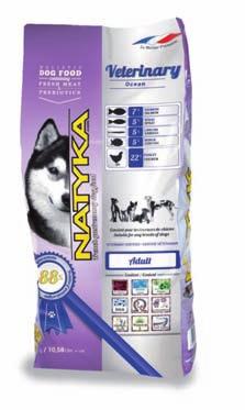 Natyka Professional - 13,5 kg Kompletní krmivo pro dospělé psy všech plemen. Bílkoviny 25 %, Tuk 15 %.