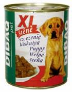 Konzervy LANDFLEISCH superprémiová kvalita kusy masa (obsah 90 %) s biozeleninou obsahuje vitamíny,