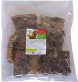 výrobky ze suchozemských zvířat 570113300700002 80 80 2560 Dibaq sušené hrtany - 500 g Sušené výrobky Dibaq jsou vyráběné