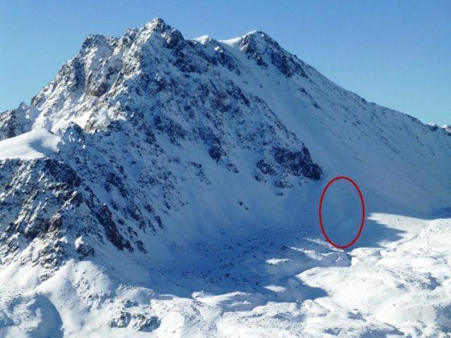 První skialpinistická lavina říjen 2017 7. 10.
