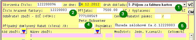 Tento dodací list proměníte kliknutím na tlačítko Rychlá fakturace (b) na zálohovou fakturu. 48 Zálohovou fakturu vytisknete v patřičném počtu kopií (3x) a přiložíte ke kupním smlouvám.