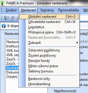 Pro import docházky do programu PAMICA je nutné nejdříve ručně v programu PAMICA vytvořit MZDU zaměstnance za konkrétní měsíc.