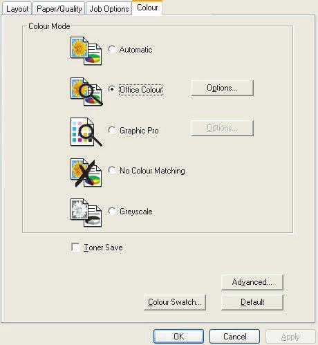 WINDOWS Tyto informace se týkají ovladačů systému Windows pro jazyk PCL 5c, PCL 6 a PostScript. 1.