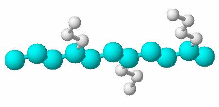 strukturou (tvarem, délkou a distribucí makromolekul, stereoregularitou a
