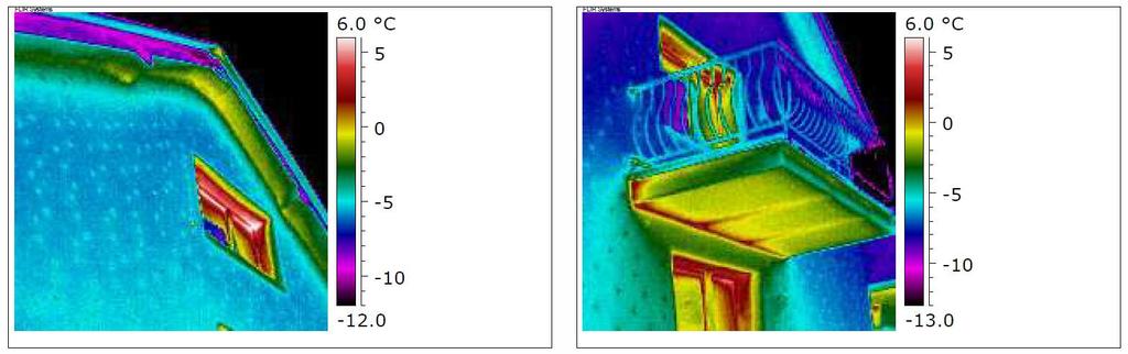 zateplení střešní konstrukce zateplení podlah nad nevytápěnými prostorami zateplení stropní konstrukce pod nevytápěnými prostorami větrání objektu Pro kvalitní vyhodnocení termovizního snímkování je