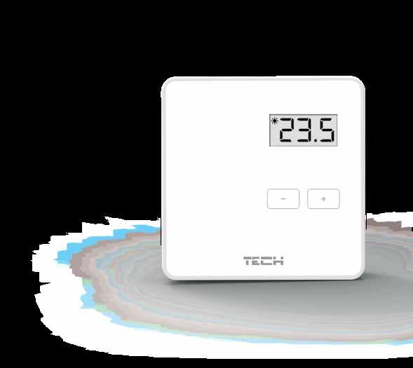 termostatu [mm] 80 x 80 x 20 v1 Funkce regulátoru udržování zadané teploty