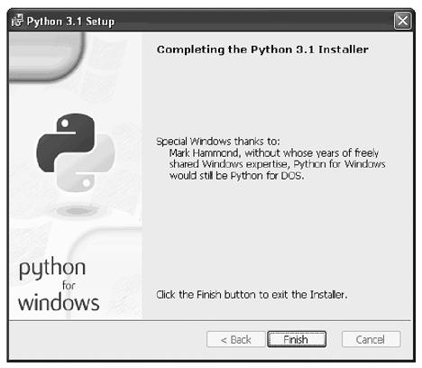 Ve vašem menu Start by se měla objevit položka s názvem Python 3.1. V ní se nachází program idle. Výběrem této položky spustíte interaktivní pythonovský shell.