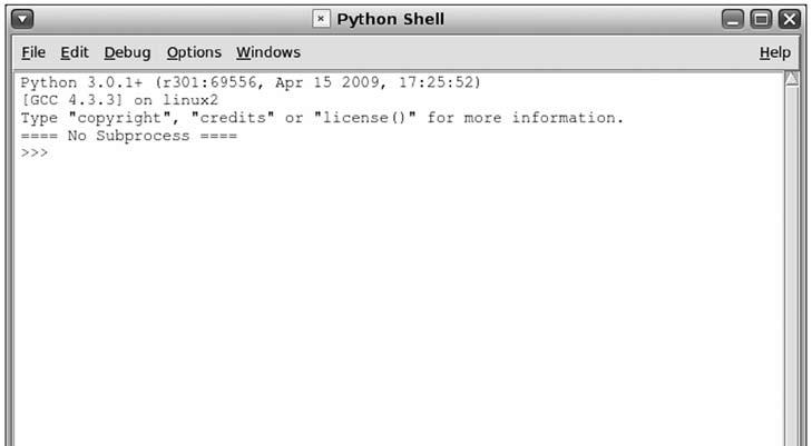 0.6. Instalace na jiných platformách V pythonovském shellu strávíte při průzkumu jazyka Python nejvíce času.