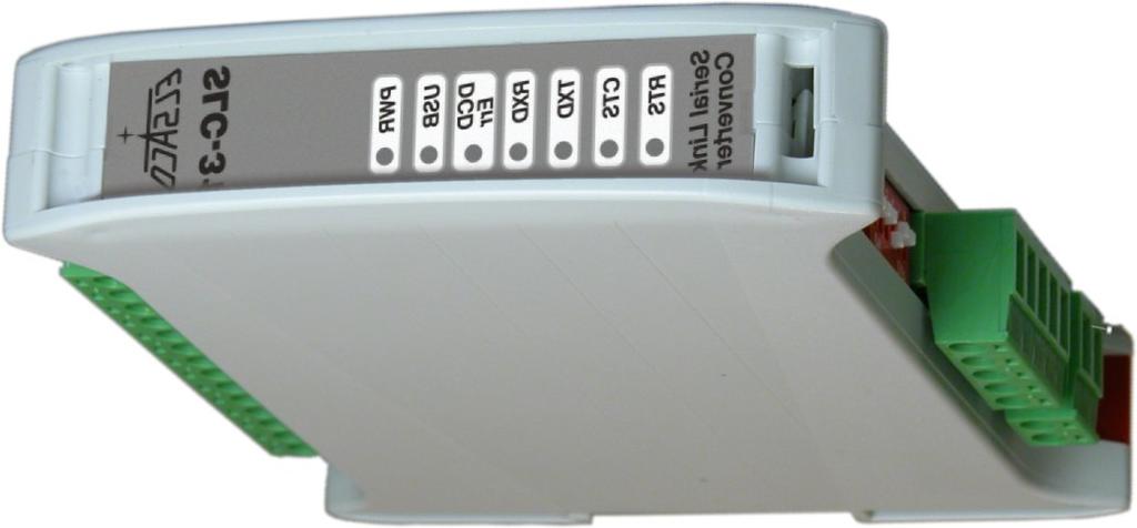 SLC-/ sériový převodník rozvaděčové provedení Převod a galvanické oddělení nebo RS- na RS-, RS-, RS-, smyčka 0 ma, M-Bus Šroubovací odnímatelné svorkovnice Napájení z nebo externí 0 0 V DC Indikace