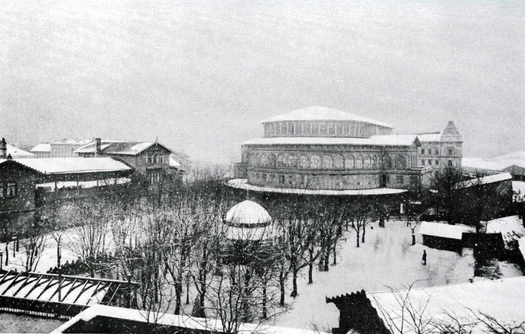 Novoměstské divadlo, fotografie Jindřich Eckert 1882