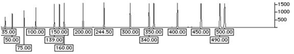 DNA Size 165.05 bp 147.