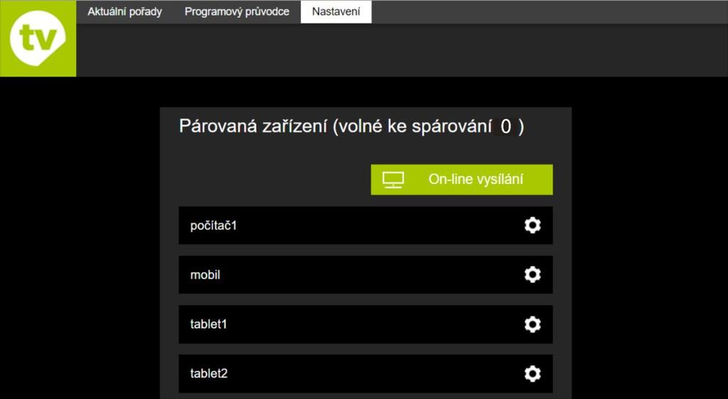 Pomocí kalendáře si také můžete v rámci programového průvodce zobrazit TV pořady až na 7 dní dopředu. Sledování Selfnet TV přes PC či notebook neumožňuje nahrávání pořadů.