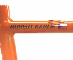 Do you want to put a name, a logo or a piece of individual graphics to your frame? Why not. Individual bicycles have this option. All covered with a final coating.