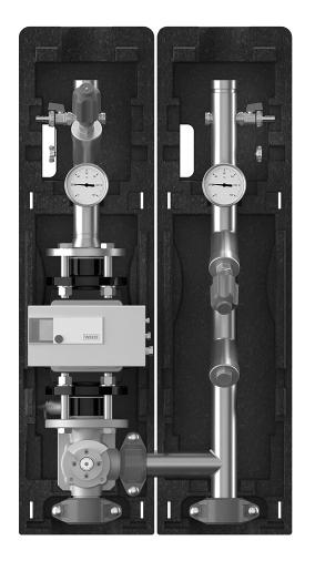 připojení potrubí a spojky včetně spojek Victaulic pro rozdělovač. Max.: PN 10 Max.: 110 C DN 40 (1 1/2 ) Grundfos MAGNA3 40-100 F 66537.21 81 420,- Wilo Stratos 40/1-4 66537.