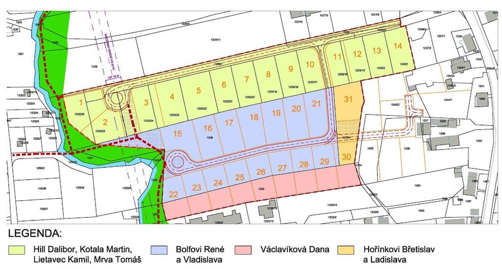 4 KONCEPCE VEŘEJNÉ INFRASTRUKTURY Stav 4.1 KONCEPCE DOPRAVNÍ INFRASTRUKTURY 4.1.1 Širší dopravní vazby Pro lokalitu Na Šajaru je významnou dopravní trasou komunikace městského významu III/4705 ul.