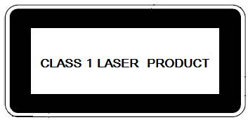 44 Předpisy pro laser Splňuje 21 CFR 1040.10 a 1040.11 s výjimkou odchylek podle Ustanovení pro laser č. 50 ze dne 24. června 2007. IEC 60825-1:2007 Důležité!