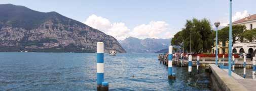 DEN Snídaně v hotelu, zastávka na nejjižnějším cípu jezera Lago di Garda v nejkrásnějším lázeňském městečku Sirmione.