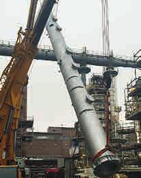 LR 14028 Změna materiálu potrubí a zařízení na okruzích BCR I, BCR II, PO, LTO a TO na PS Atmosférická destilace ropy.