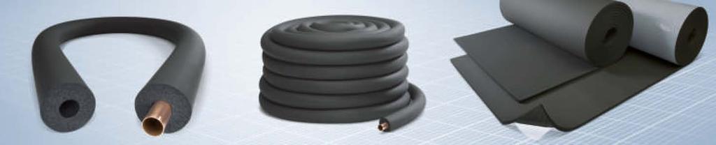 syntetický kaučuk ARMAFLEX ACE, ACE PLUS jsou elastomery na bázi syntetického kaučuku černé barvy určené pro teplotu použití od -50 C do +110 C (+85 C rovný povrch a páska).