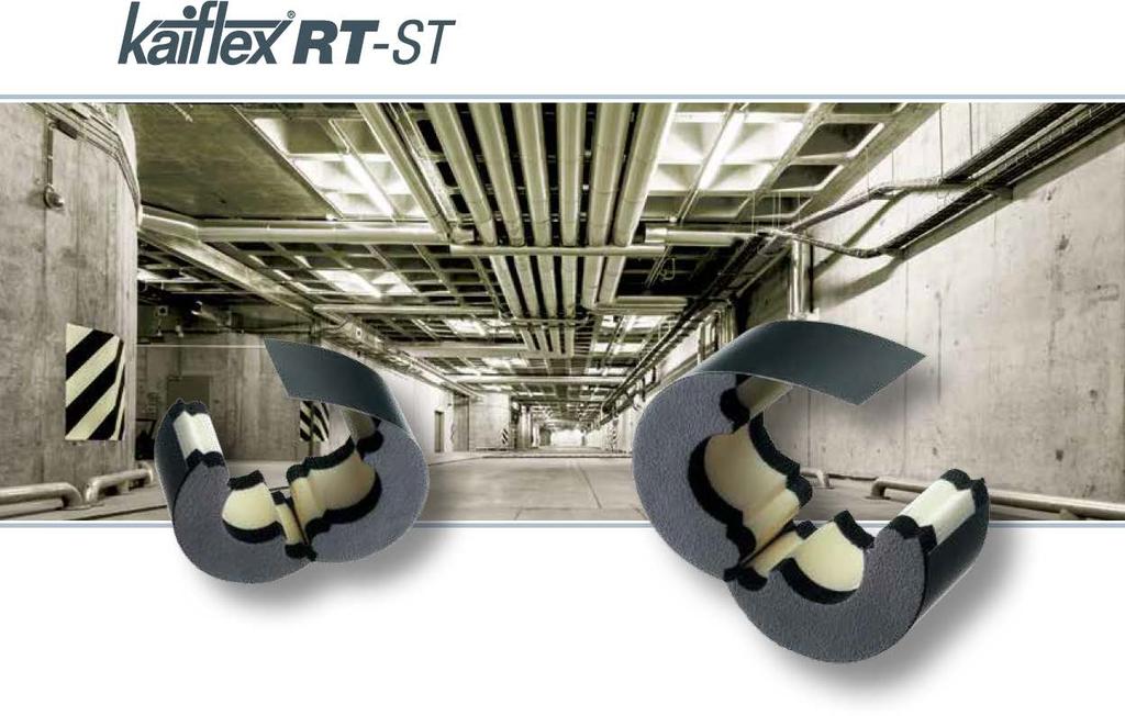 syntetický kaučuk Kaiflex RT-ST je izolační nosník trubek se zabudovaným parotěsným účinkem, který zabraňuje tvorbě kondenzátu, vzniku koroze a energetickým ztrátám.