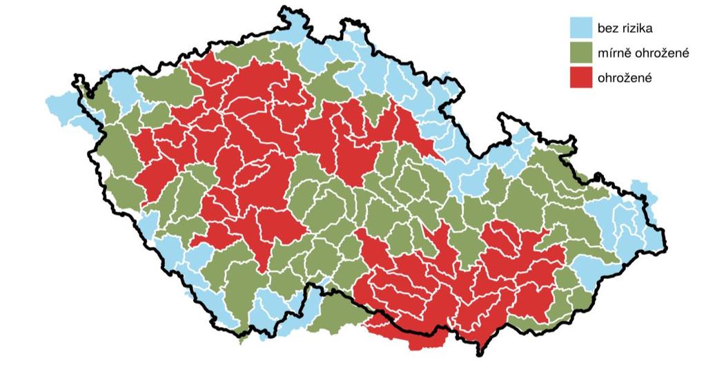 charakteristik uvedených v kapitole 2.2.a.ii. Na Obrázku X je znázorněna průměrná délka trvání deficitní události pro 4 časové horizonty.