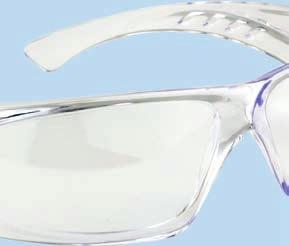 EN 166 1F Brýle PW31 jsou extrémně flexibilní polykarbonátové