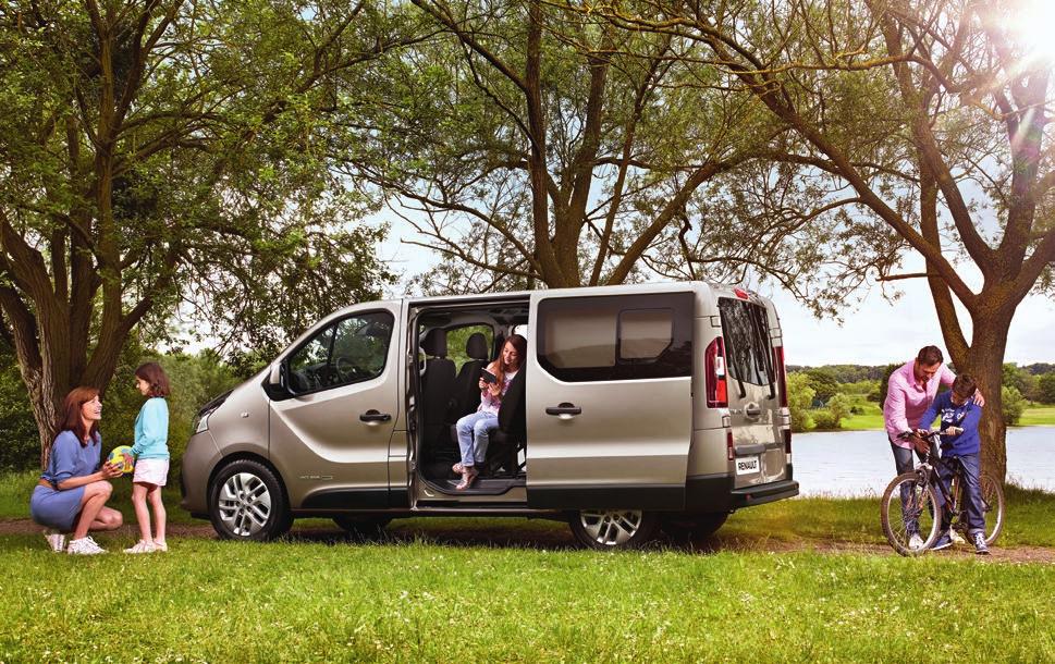 Pozvánka na cestu Renault TRAFIC vás zve na projížďku... Robustní design, dynamické křivky a neobvykle prostorný interiér jsou typické znaky vozu Renault TRAFIC.
