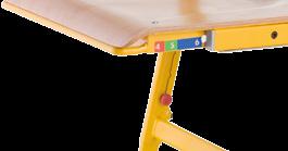 Židle žákovská VX výškově nastavitelná s možností 3D nastavení Typ Popis Velikost vč.