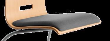 Židle VF (Woodflex) výškově nenastavitelná Typ Popis Velikost vč.