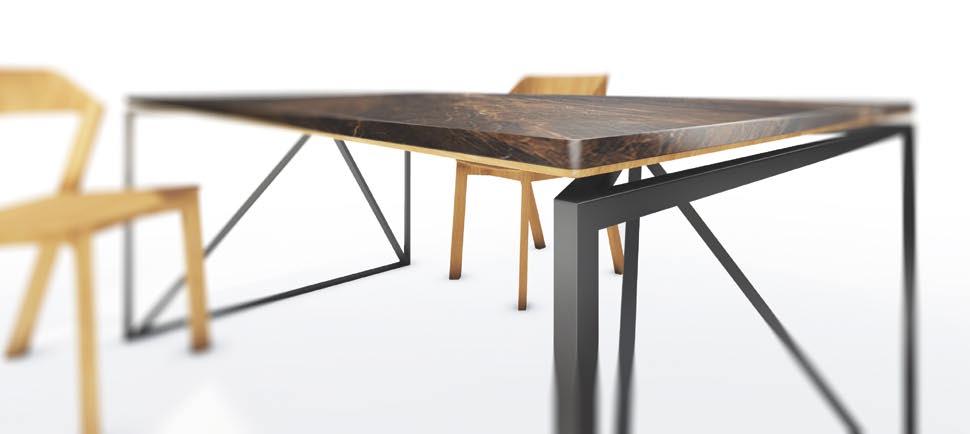 SK/ Stôl ladiaci s kuchyňou. Pracovná doska a stolová doska môžu byť z rovnakého materiálu. Variabilita stolov Každý stôl je možné materiálovo a rozmerovo upraviť podľa požiadavky klienta.