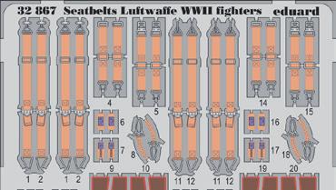 32868 Seatbelts USAAF WWII