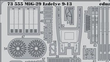 STEEL 1/72 73555 MiG-29 Izdelye 9-13 1/72 Zvezda (2 části) ZOOM