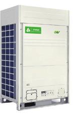 17: - 1 velikost s různými typy elektrických expanzních ventilů (EEV) řady Emerson EX (5-200kW) - instalace do exteriéru