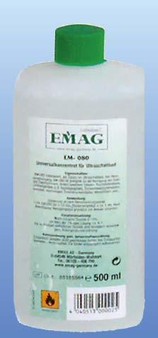 EM-404 koncentrát pro čištění hliníku a odlitků Oblast použití: odstraňuje zbytky minerálních usazenin, korozi, tuky z kovů, lehkých kovů, skla, plastů a gumy.