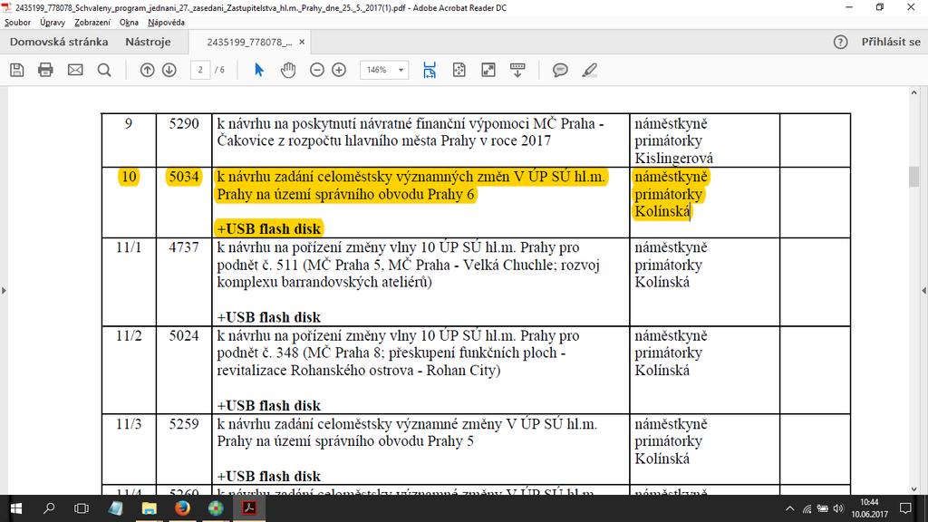 Příklad: konkrétní hlasování Abychom si vše přenesli do praxe, ukážeme si postup hledání informací o konkrétním hlasování.