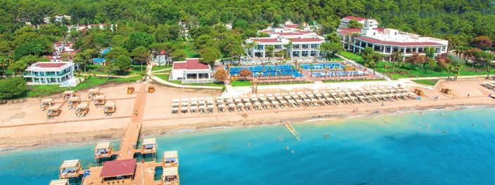 HOTEL SHERWOOD EXCLUSIVE KEMER FFFFF (ultra all inclusive) z Pardubic 1. dítě 213 let 99 Kč, při využití slevy za dospělou osobu platí dětská cena 9 520 Kč Turecká riviéra / Kemer str.