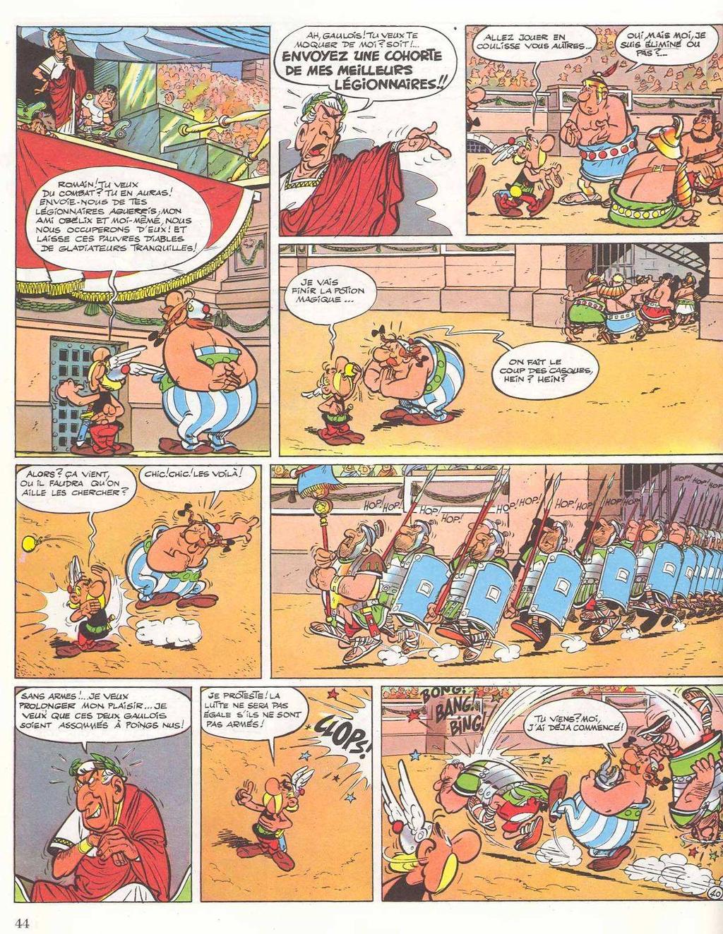 GOSCINNY, R. Asterix Gladiateur.