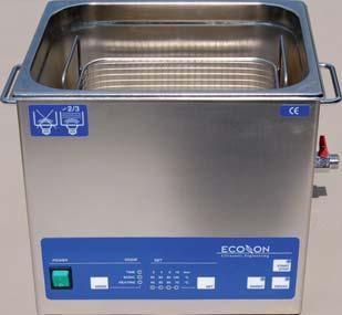 VII. Laboratorní a průmyslové ultrazvukové čistící lázně Ultrazvukové čističky Ecoson, Ultrasonic a Kraintek Ultrazvukové čištění je moderní, velice rychlý, efektivní a progresivní způsob