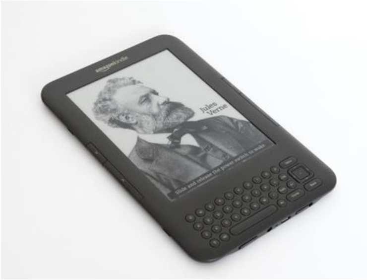 Půjčování čteček v JVK od ledna 2011 4 druhy čteček: Amazon Kindle 3, Sony PRS-300 a Prestigio Nobile, ereading Pouze volná díla, 370 děl od 44