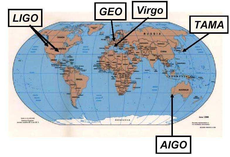 LIGO, VIRGO, LISA: detektory
