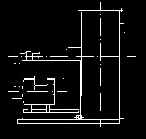 yselinovzdorné ventilátory CHVN 315-125