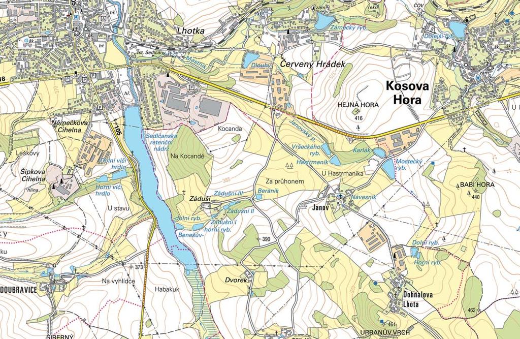 Základní mapa České republiky 1 : 25 000 Základní mapa ČR 1 : 25 000 (ZM 25) je základním státním mapovým dílem středního měřítka a je koncipována jako obecně zeměpisná mapa, tj.